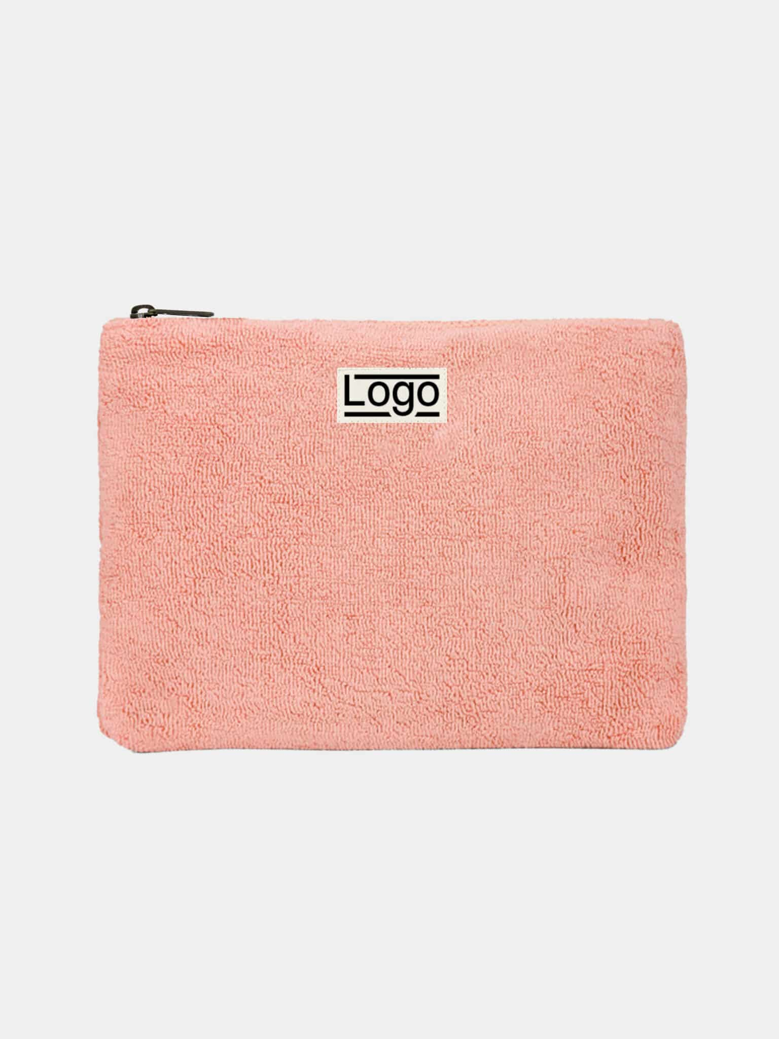 Pochette promotionnelle personnalisable coton bio Colette M Rose corail